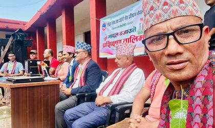 मादल बजाउने तालिम सम्पन्न