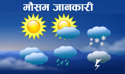 आजको मौसम