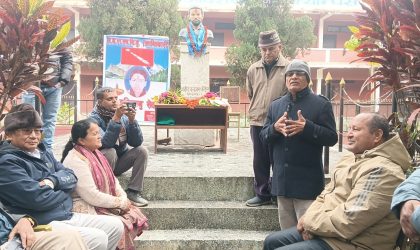 चितवन–१ का कांग्रेस र एमाले उम्मेदवार एकै मञ्चमा, चुनावी सौहार्दताको उदाहरण