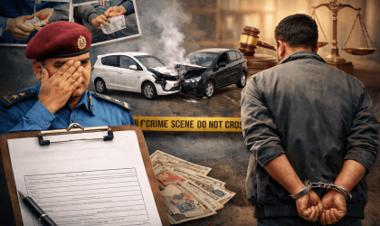 प्रहरी–बीमा मिलेमतोमा नक्कली दुर्घटना, करिब एक करोड ठगी