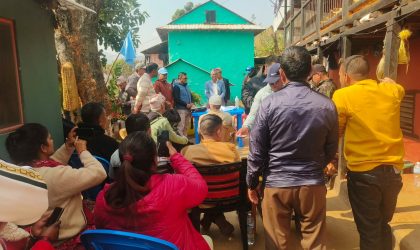 तिनाउ र बगनासकालीमा रास्वपाको घरदैलो कार्यक्रम